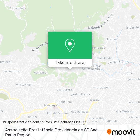 Associação Prot Infância Providência de SP map