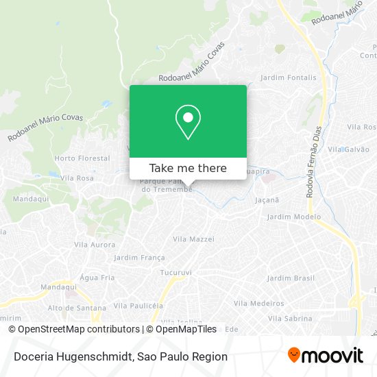 Doceria Hugenschmidt map