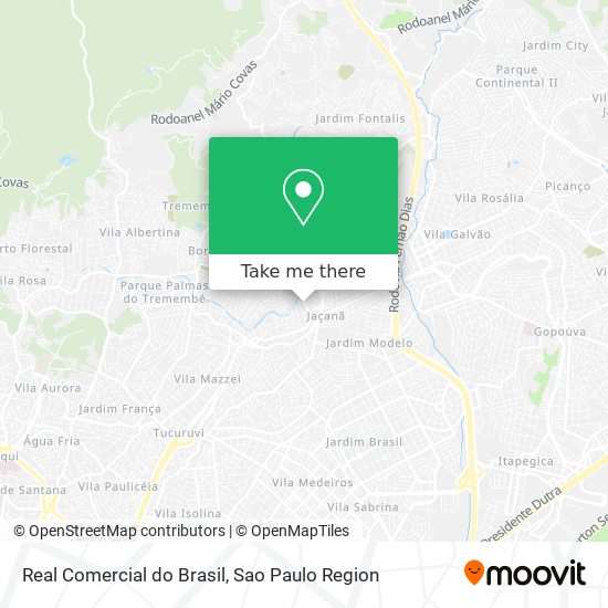 Mapa Real Comercial do Brasil