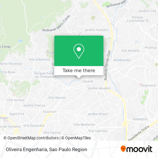Oliveira Engenharia map
