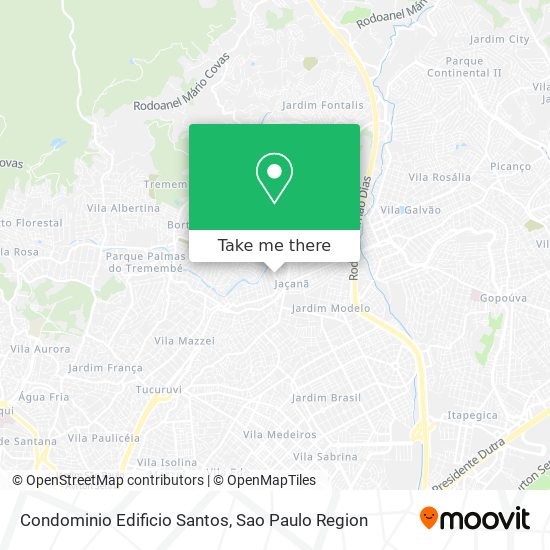 Condominio Edificio Santos map