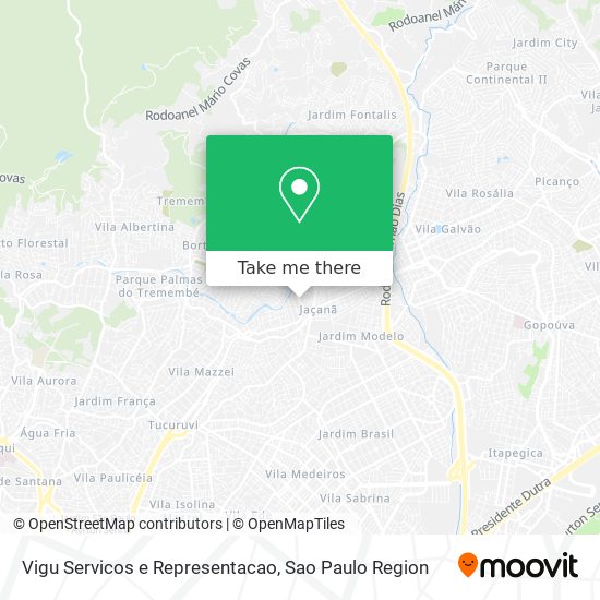 Vigu Servicos e Representacao map