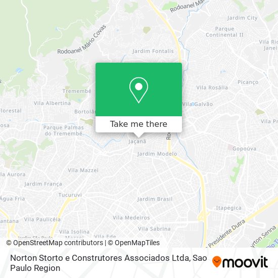 Norton Storto e Construtores Associados Ltda map