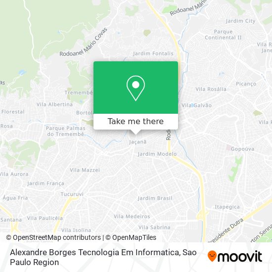 Mapa Alexandre Borges Tecnologia Em Informatica