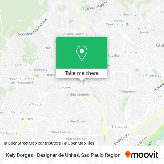 Kely Borges - Designer de Unhas map