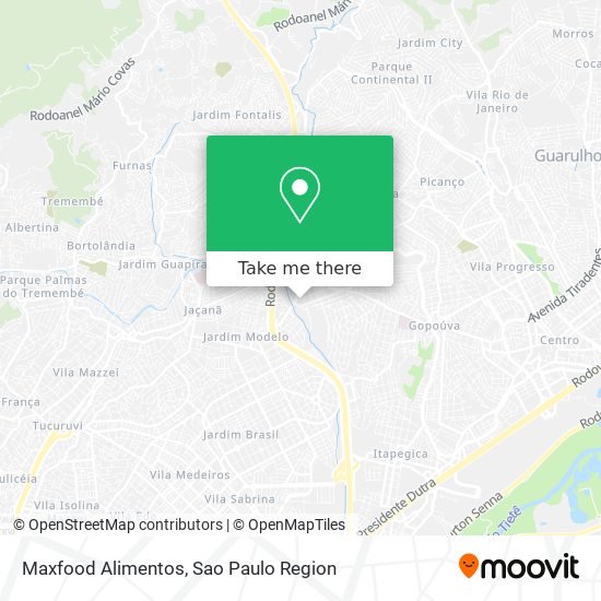 Maxfood Alimentos map