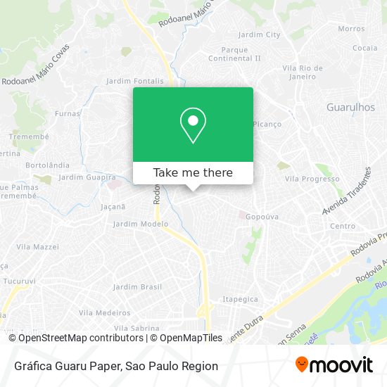 Gráfica Guaru Paper map