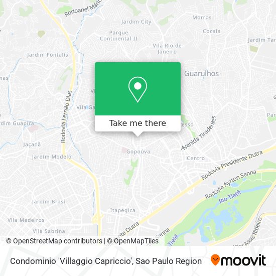 Condominio 'Villaggio Capriccio' map