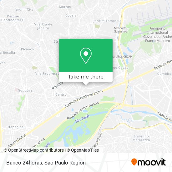 Banco 24horas map