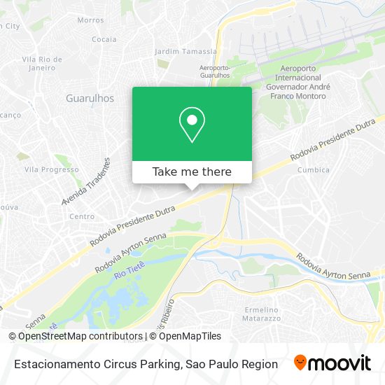 Mapa Estacionamento Circus Parking