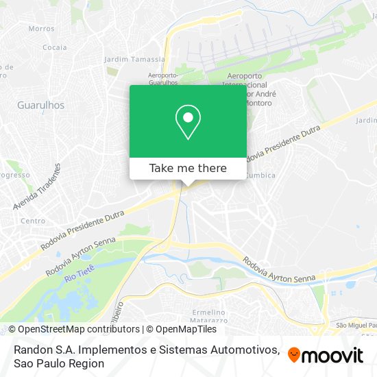 Randon S.A. Implementos e Sistemas Automotivos map