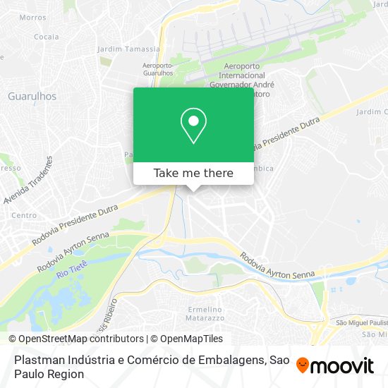 Plastman Indústria e Comércio de Embalagens map