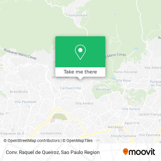 Conv. Raquel de Queiroz map
