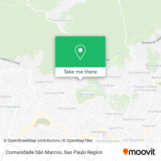 Comunidade São Marcos map