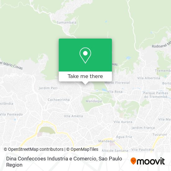 Dina Confeccoes Industria e Comercio map