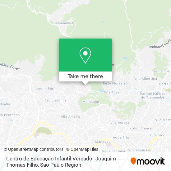 Centro de Educação Infantil Vereador Joaquim Thomas Filho map