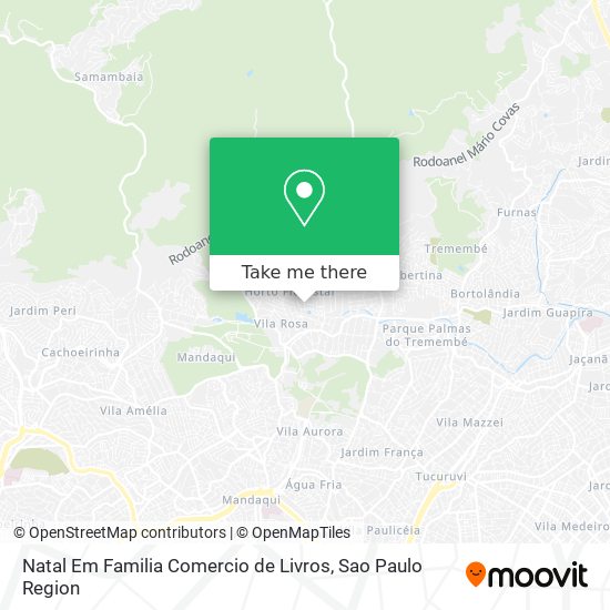 Natal Em Familia Comercio de Livros map