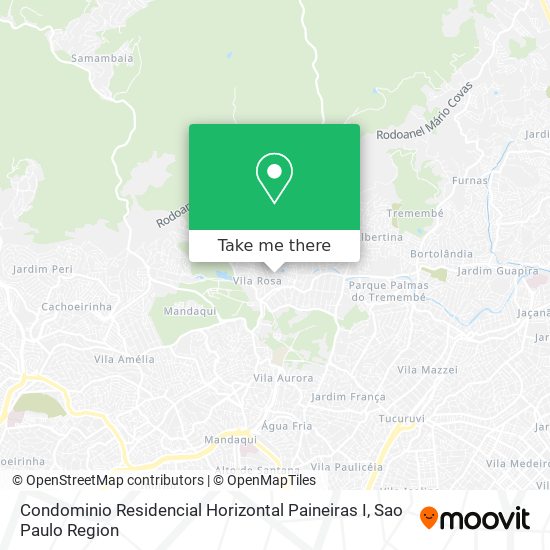 Condominio Residencial Horizontal Paineiras I map