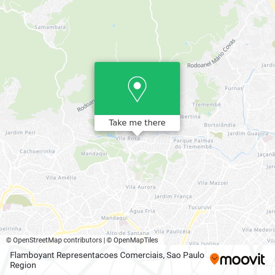 Flamboyant Representacoes Comerciais map