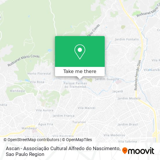 Ascan - Associação Cultural Alfredo do Nascimento map