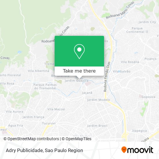 Adry Publicidade map