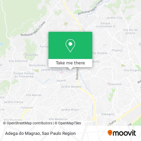 Adega do Magrao map