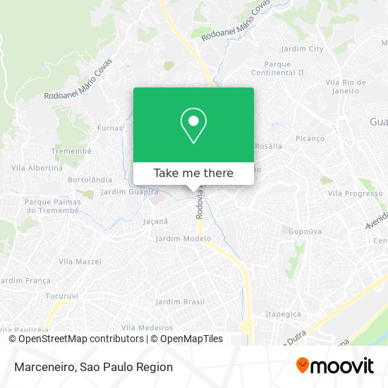 Mapa Marceneiro