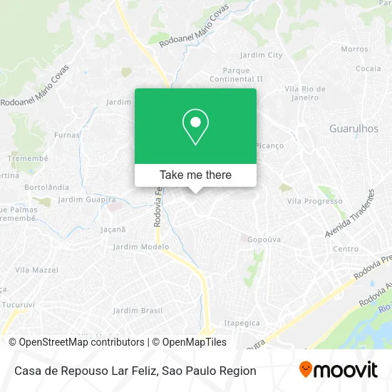 Casa de Repouso Lar Feliz map