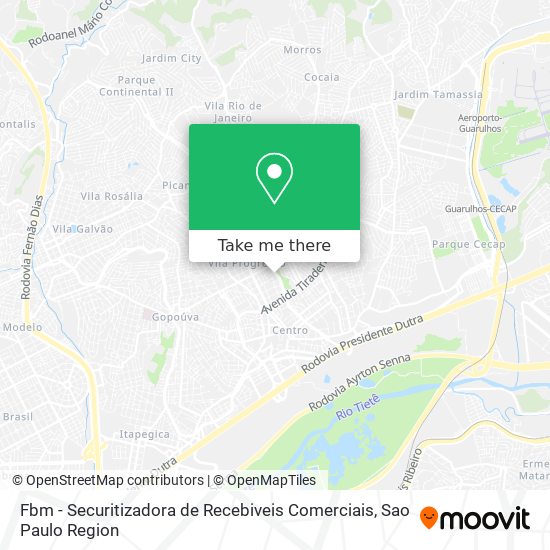 Fbm - Securitizadora de Recebiveis Comerciais map