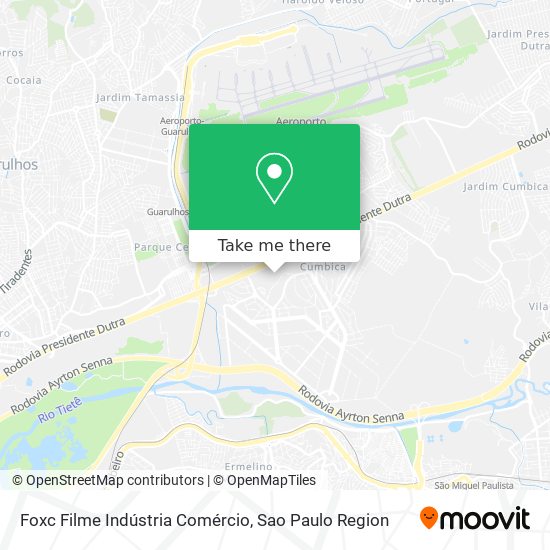 Foxc Filme Indústria Comércio map