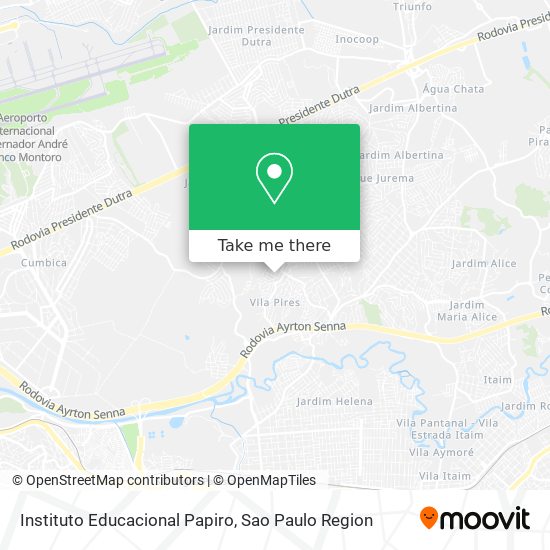 Instituto Educacional Papiro map