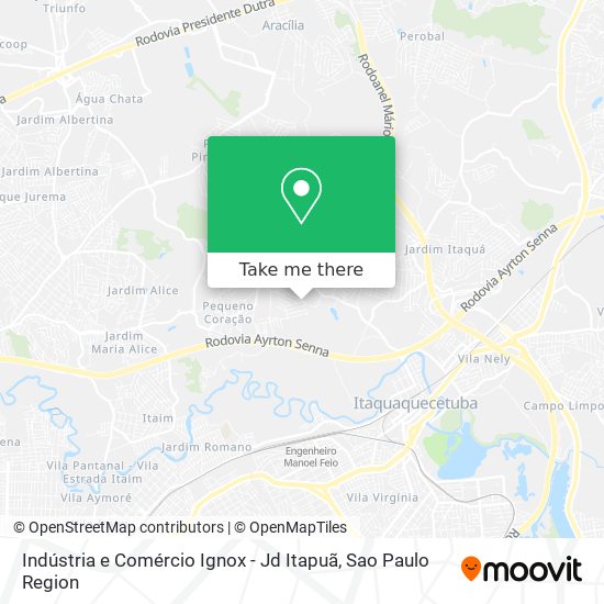 Indústria e Comércio Ignox - Jd Itapuã map