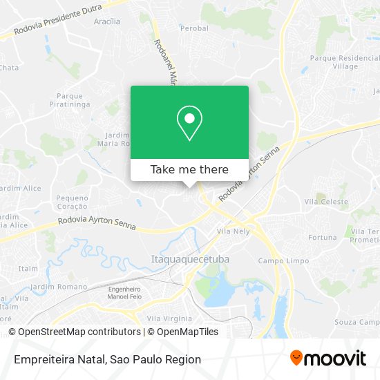 Empreiteira Natal map