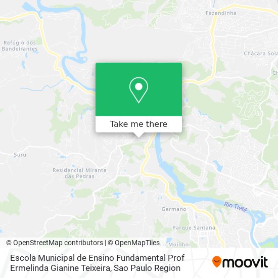 Escola Municipal de Ensino Fundamental Prof Ermelinda Gianine Teixeira map