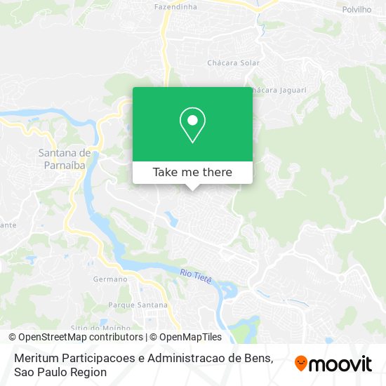 Mapa Meritum Participacoes e Administracao de Bens