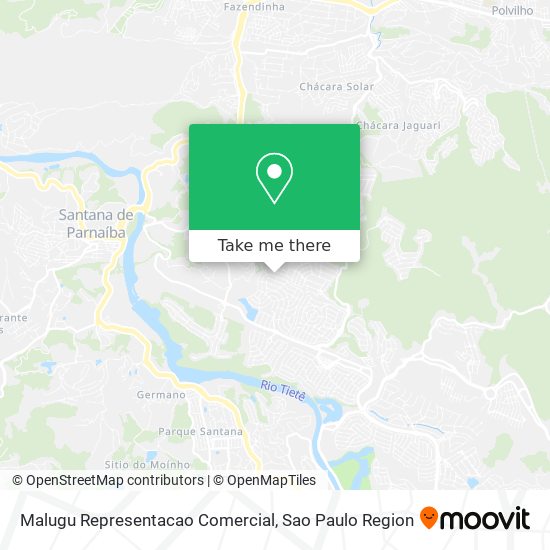 Mapa Malugu Representacao Comercial