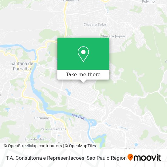 Mapa T.A. Consultoria e Representacoes