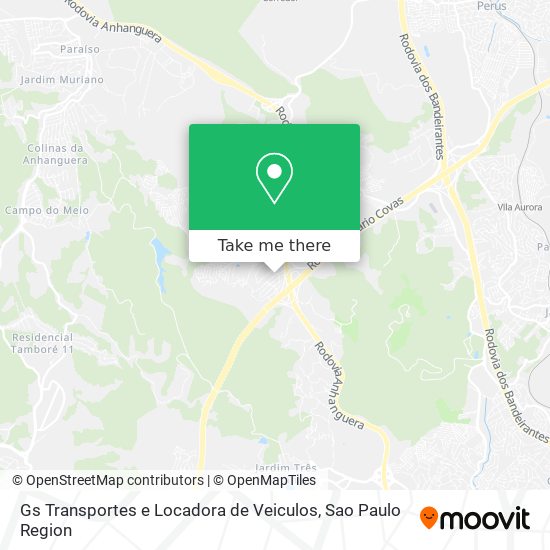 Gs Transportes e Locadora de Veiculos map