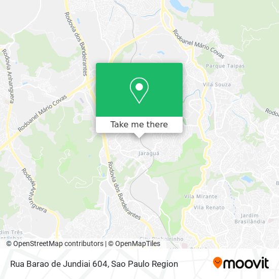 Rua Barao de Jundiai 604 map