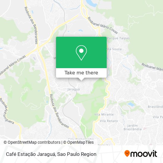 Café Estação Jaraguá map