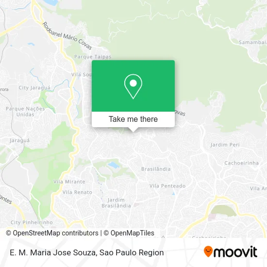 E. M. Maria Jose Souza map