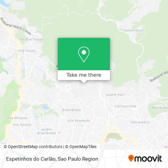 Espetinhos do Carlão map