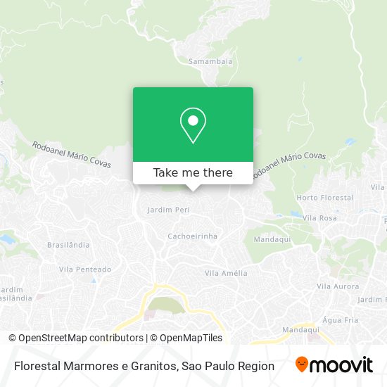 Florestal Marmores e Granitos map
