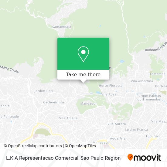 L.K.A Representacao Comercial map