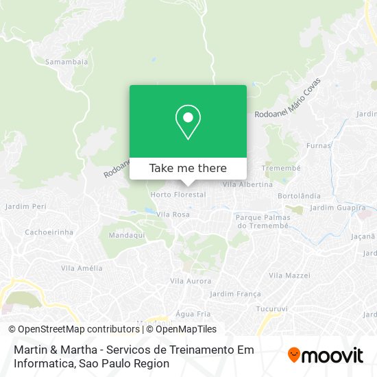 Martin & Martha - Servicos de Treinamento Em Informatica map