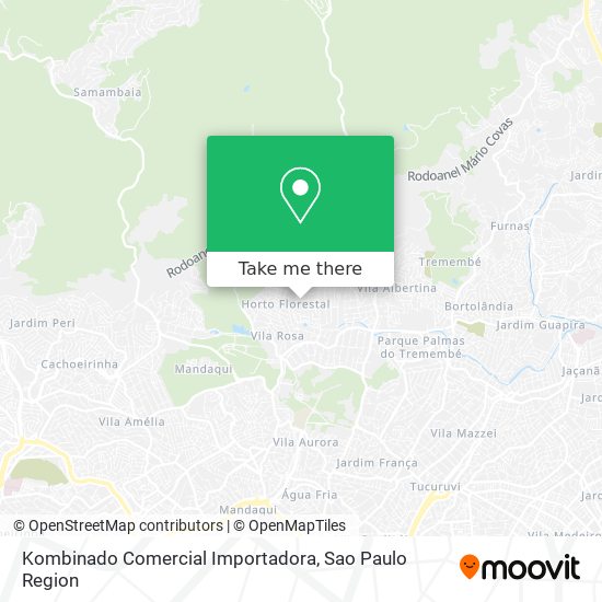 Kombinado Comercial Importadora map