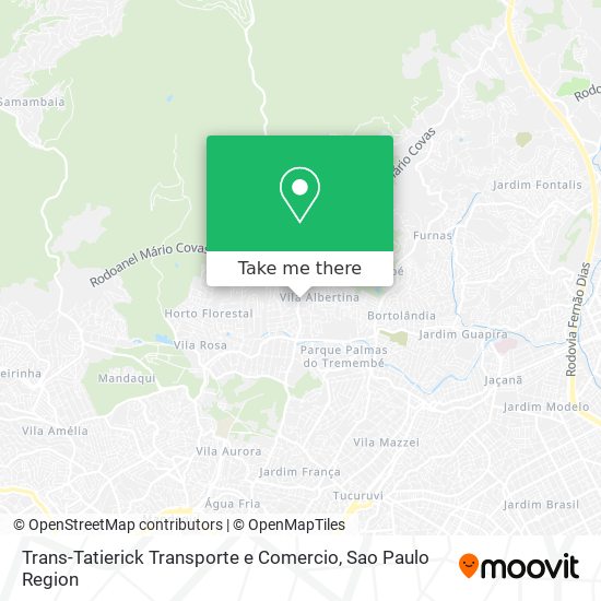 Trans-Tatierick Transporte e Comercio map