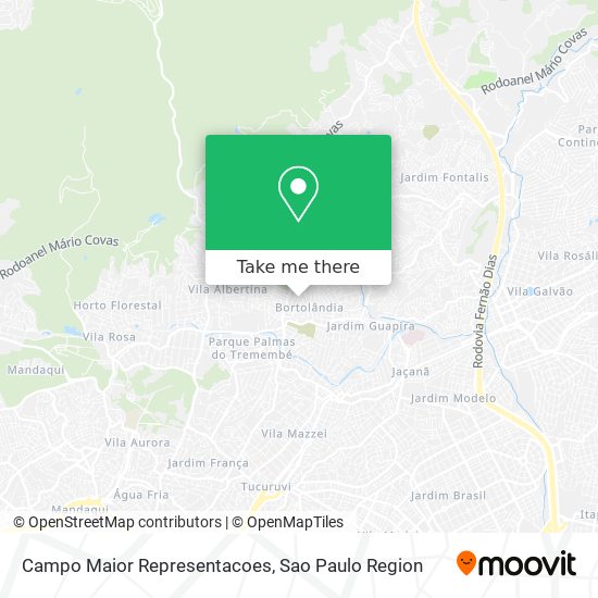 Campo Maior Representacoes map
