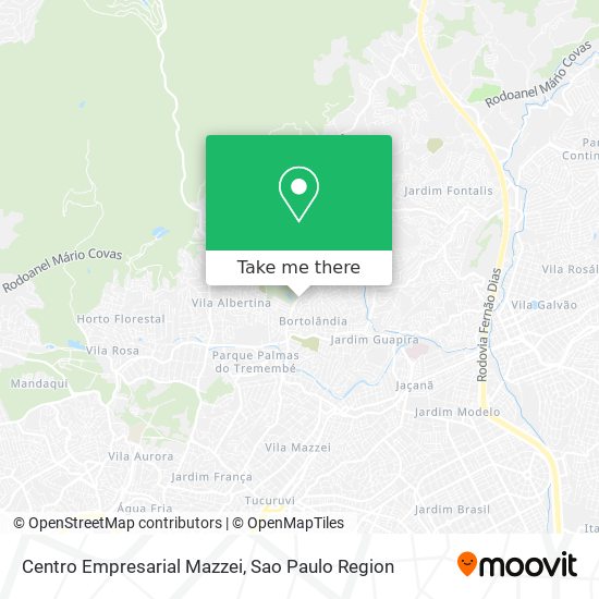 Centro Empresarial Mazzei map