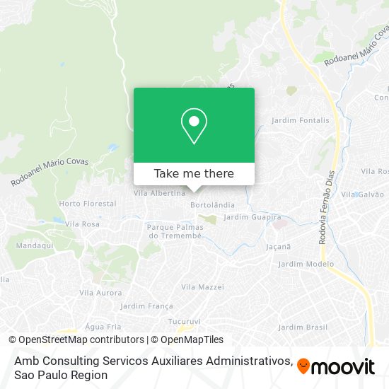 Amb Consulting Servicos Auxiliares Administrativos map